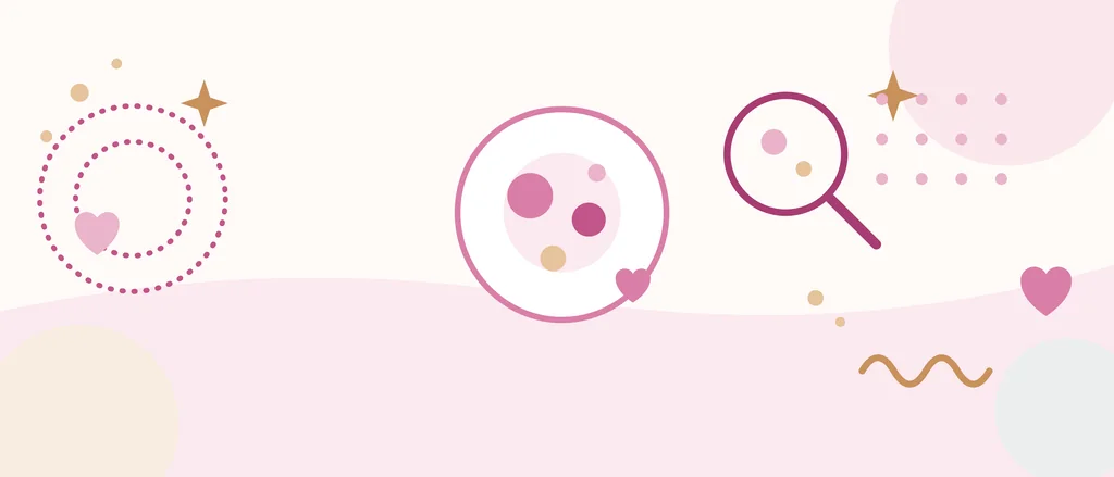 نمودار برش رحم با چند فیبروم و قطره‌های خون، آشنایی با میوم رحم و گزینه‌های درمان